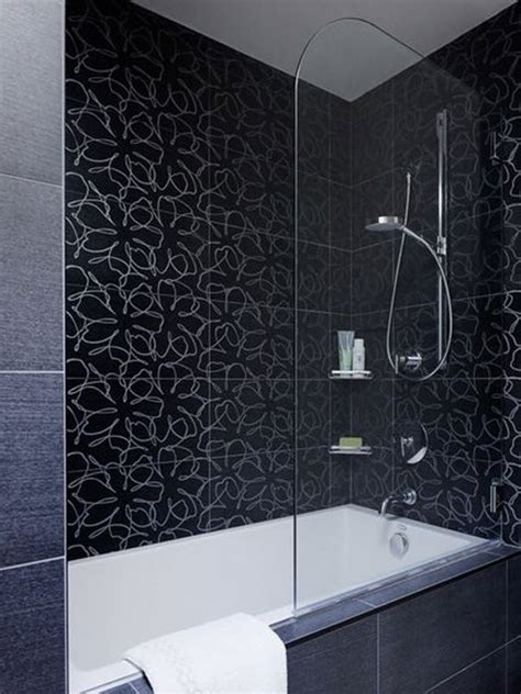 34 black bathroom tile ideas and pictures