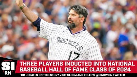 Three Players Inducted Into National Baseball Hall of Fame Class of ...