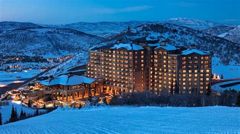 The lovely St. Regis Deer Valley Resort in Utah