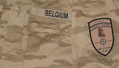 Belgian desert uniform