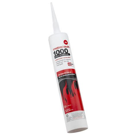 METACAULK, Caulk, Red, Fire Barrier Sealant - 49ZY35|66303 - Grainger