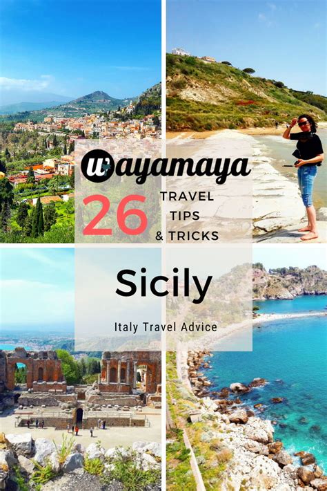 26 useful Sicily travel tips and tricks | Italy travel advice | wayamaya