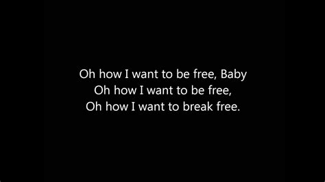 Queen - I want to break free Lyrics Chords - Chordify