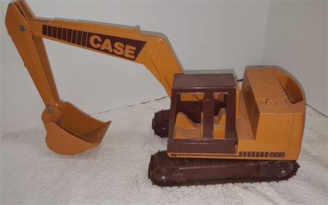 Ertl Case 688 Excavator Backhoe 1/16 Scale 1988 Vintage | Backhoe, Ertl, Vintage toys