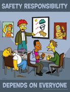 The Simpsons Safety Posters - Wikisimpsons, the Simpsons Wiki
