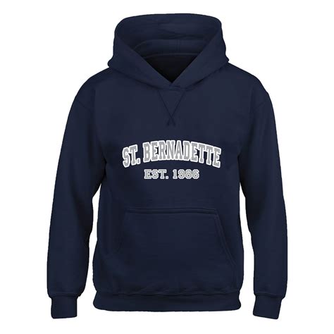 ST. BERNADETTE HOODIE, YOUTH - Cambridge Uniforms