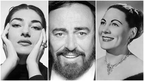 Luciano Pavarotti, Maria Callas y Renata Tebaldi lideran el ranking de mejores cantantes ...