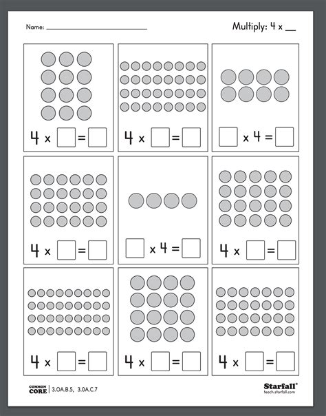 Free multiplication... - Starfall Education Foundation