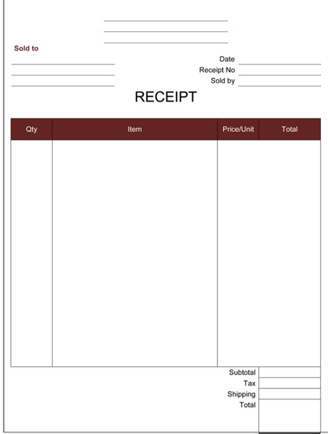 14 Free Cash Receipt Templates Word Excel - vrogue.co