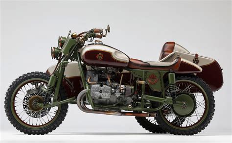 Custom 2WD Ural Sidecar Motorcycle by Le Mani Moto - “From Russia With Love”