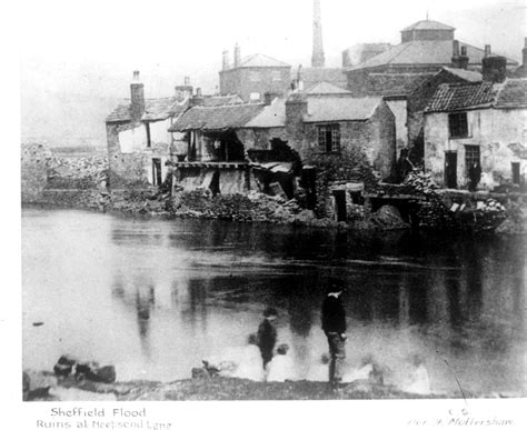 Pictures reveal devastation caused by the Great Sheffield Flood which tore apart the city and ...