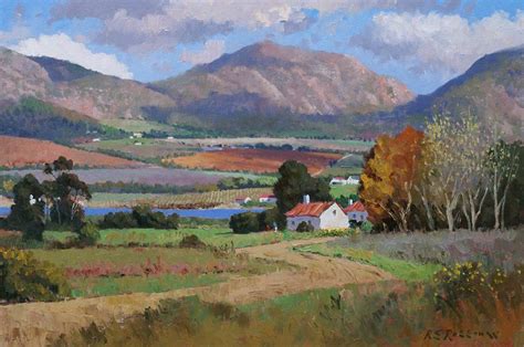 roelof rossouw | African paintings, Landscape, Fine art