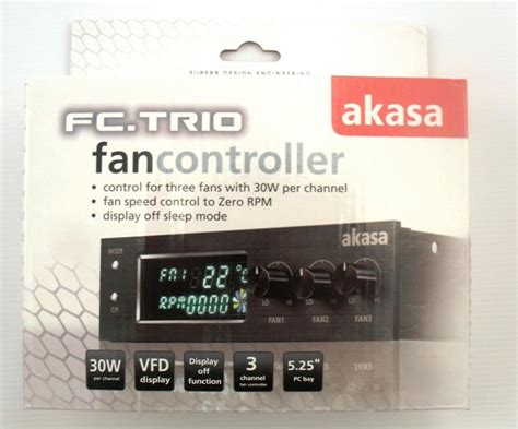 Akasa FC-Trio Fan Controller Review | Page 2 of 6 | eTeknix