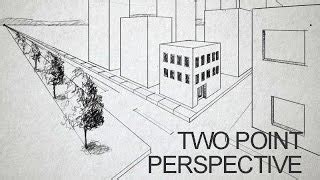 How To Draw In Two Point Perspective - Rowwhole3