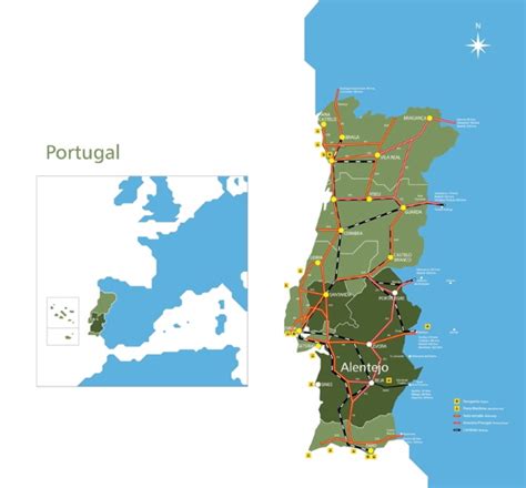 Alentejo Area Map