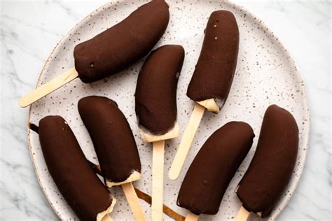 Chocolate Covered Banana Pops | Healthy 3-Ingredient Dessert! - From My Bowl