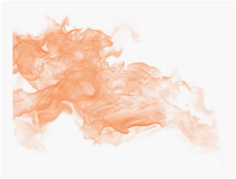 Orange Smoke Png Transparent, Png Download - kindpng