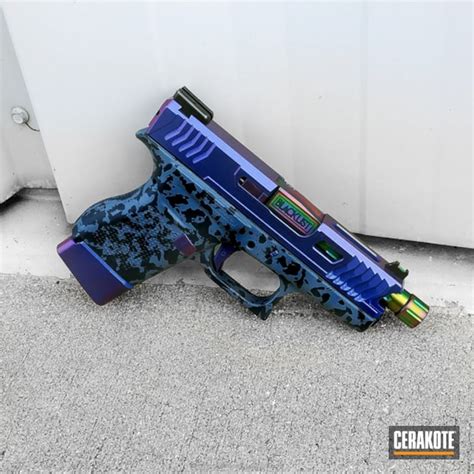 Glock Build coated in a Custom Cerakote Finish by WEB USER | Cerakote