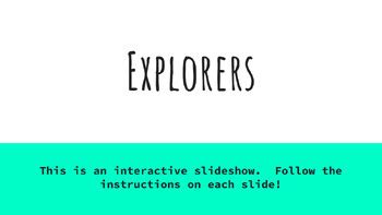 Explorers: The Age of Exploration by The Scarlet Scholar | TPT