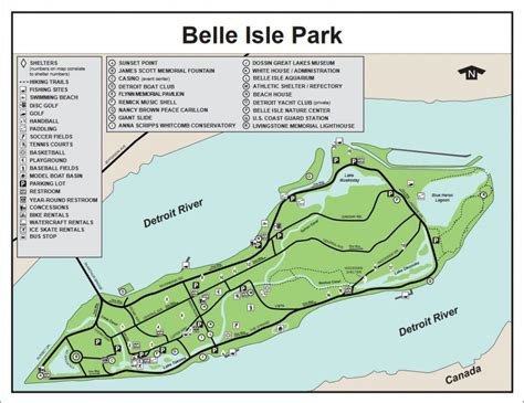 Belle Isle - Michigan State Park - Great Lakes EXPLORER