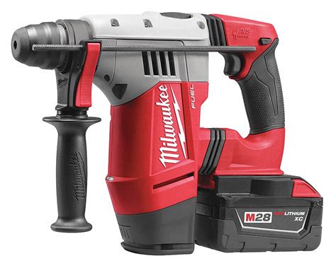 MILWAUKEE Cordless Rotary Hammer Kit - 32NT41|0757-22 - Grainger