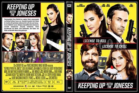 Keeping Up with the Joneses - Custom Dvd Cover - Türkçe [2016] - CoverTR