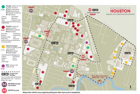 Parking Maps - University of Houston