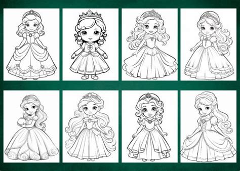 Coloring Pages Of Baby Princesses