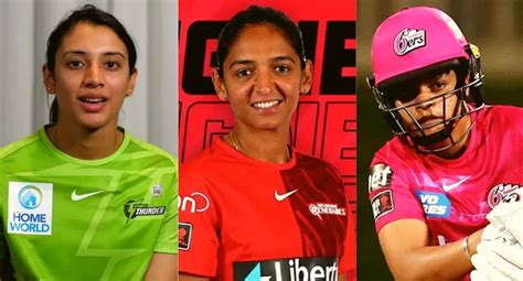 List Of Indian Players In Wbbl 2021