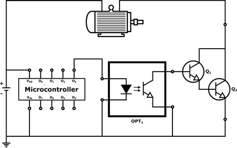 Opto-Isolator Circuits | Optocoupler Circuit Examples, Optical Isolation