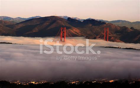 Golden Gate Bridge In Fog Stock Photo | Royalty-Free | FreeImages