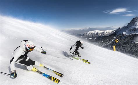 Skifahren in Obereggen im Eggental-Südtirol-Italien