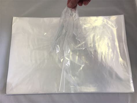 Clear Plastic Bags, 12 x 18 Inches, 100 Pack, Flat with Opening on One - RingBinderDepot.com