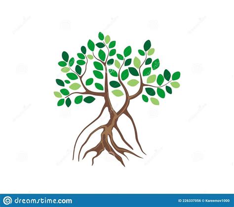 Mangrove Tree Logo, Vector Image Stock Vector - Illustration of isolated, environment: 226337056 ...