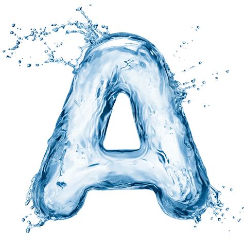 Buy Water Splash Font And Make Breathtaking Water Typography Arts | Typography art, Water art ...