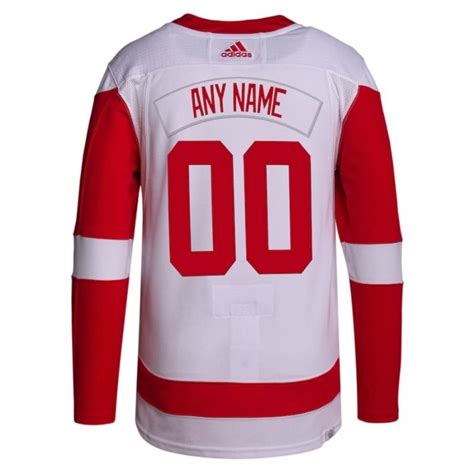 All Players Men's Detroit Red Wings Custom Jersey