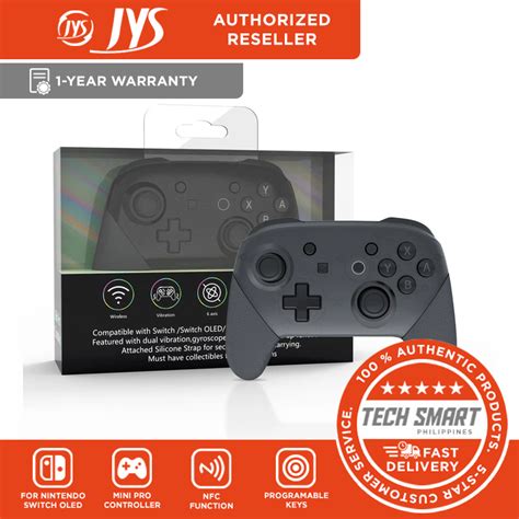 JYS NS237 NFC Gamepad for Nintendo Switch OLED Mini Pro Controller Wireless Controller with ...