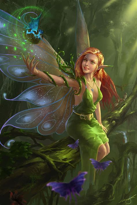 fairy, Z Smith on ArtStation at https://www.artstation.com/artwork ...