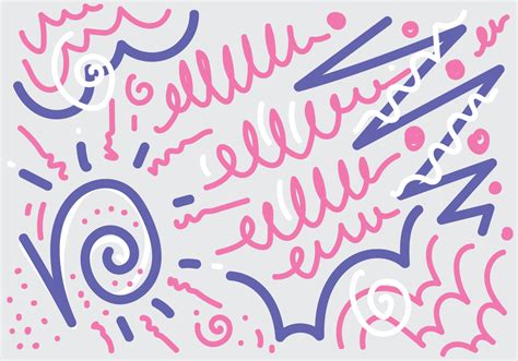 Squiggle Doodle Vector 180603 Vector Art at Vecteezy