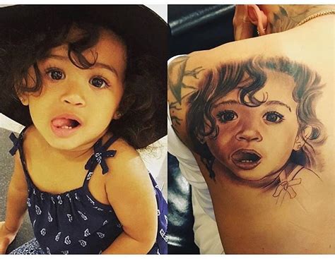 Chris Brown Flaunts His Love For Daughter Royalty with New Ink