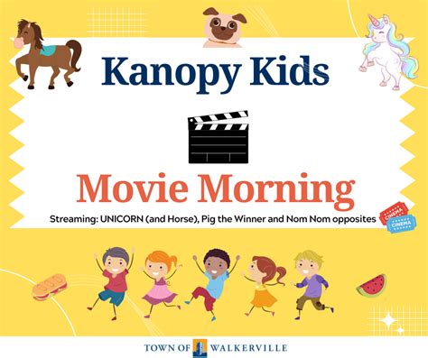 Kanopy Kids' Movie Morning | Walkerville Council