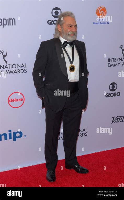 Haluk Bilginer attends the 2019 International Emmy Awards at New York Hilton in New York. (Photo ...