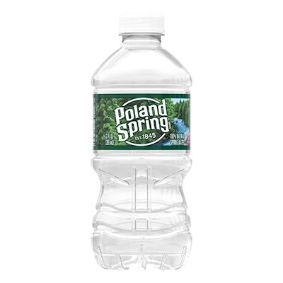 12 Ounce Bottled Spring Water | Poland Spring® Brand 100% Natural ...