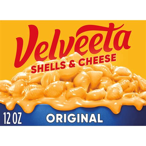 Velveeta Shells and Cheese Original Shell Pasta & Cheese Sauce Dinner ...