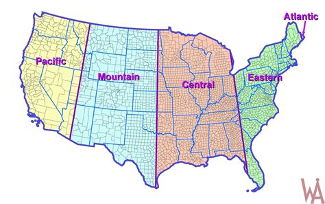 Us Central Time Zone Map - Map