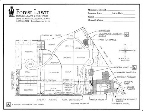 Forest Lawn Hollywood Hills Map - Maping Resources