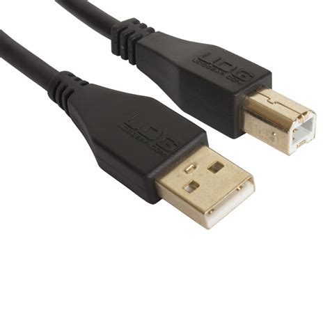 UDG Ultimate Audio Cable USB 2.0 A-B Black Straight 3m - DJPundits