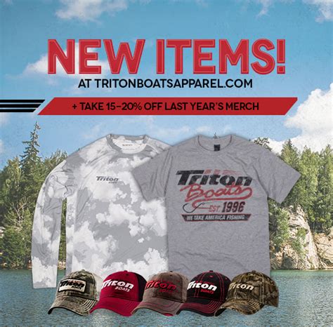 New gear from Triton Boats Apparel | Westernbass.com