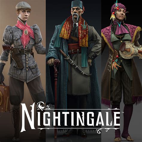 ArtStation - Nightingale Game - Character Designs