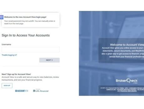 Wealthlink, LPL MyAccountViewOnline, and 529 Account Login pages